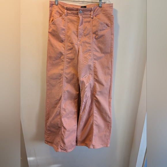 The Delaney Clean-Seamed High-Rise Wide-Leg Jeans by Maeve - Picture 3 of 14